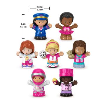 Barbie – Barbie Métiers – Assortiment Figurines Little People - Image 5 of 6