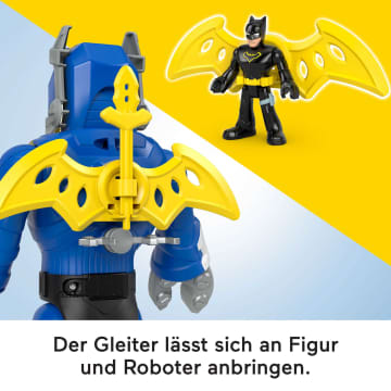 Imaginext DC Super Friends einsetzbarer Batman im Exo-Anzug - Bild 7 von 8