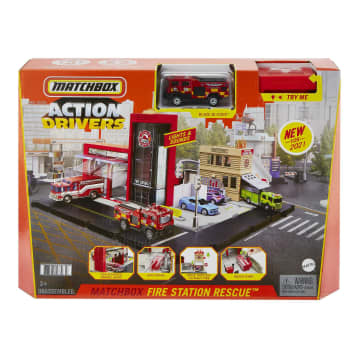 Matchbox Surtido De Conjuntos De Juego Action Drivers - Imagen 5 de 12