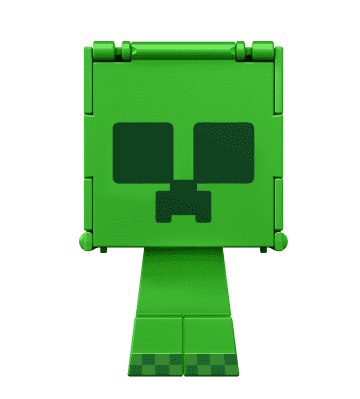 Minecraft Figura De Acción 2 En 1 Surtida Flippin Figs Creeper Y Creeper Cargado - Imagen 1 de 6