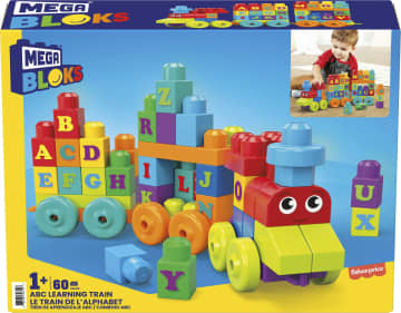 Mega Bloks® Pociąg ABC Zabawka z klockami dla dzieci - Image 6 of 7
