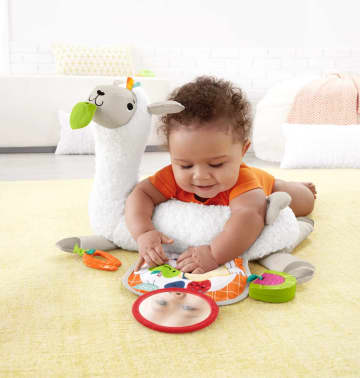 Grow-With-Me Tummy Time Llama De Fisher-Price