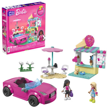 MEGA Barbie Convertible & Ice Cream Stand - Image 1 of 6