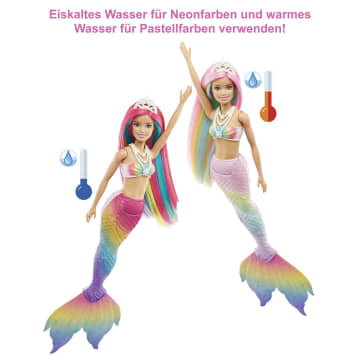 Barbie Dreamtopia Regenbogenzauber Meerjungfrau Mit Farbwechsel - Image 3 of 6