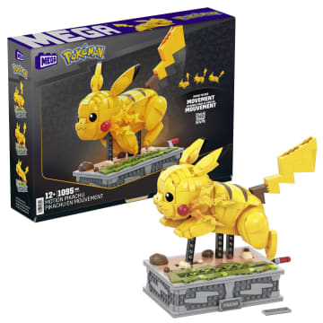 Mega Construx™ Pikachu Kolekcjonerski Pokemon do zbudowania