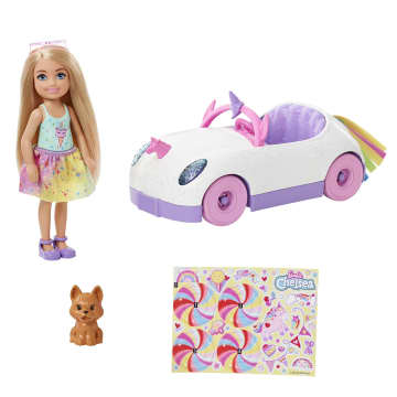 Barbie Chelsea Muñeca y coche