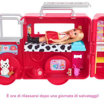 Barbie Chelsea Carriere La Camionetta Dei Pompieri