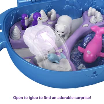 Polly Pocket Freezin' Fun Narwhal Compact - Image 5 of 7