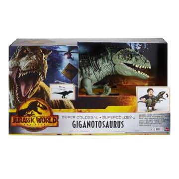 Jurassic World Gigantosauro Super Colossale - Image 6 of 6