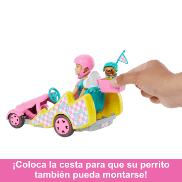 Barbie Stacie Al Rescate Muñeca Con Kart - Imagen 3 de 6