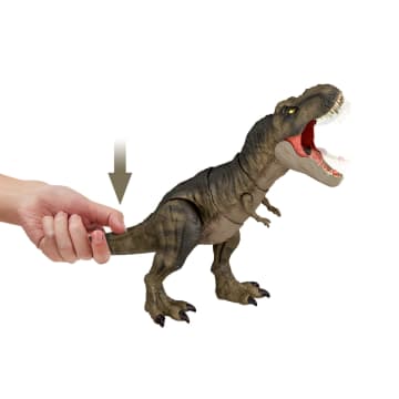 Jurassic World - T-Rex Morsure Extrême - Figurine Dinosaure - 4 Ans Et + - Image 3 of 6