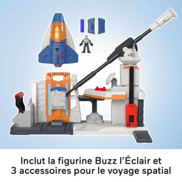 Imaginext Ascenseur Et Lanceur Star Command Inspiré Du Film Buzz L’Éclair De Disney Pixar - Imagen 5 de 6