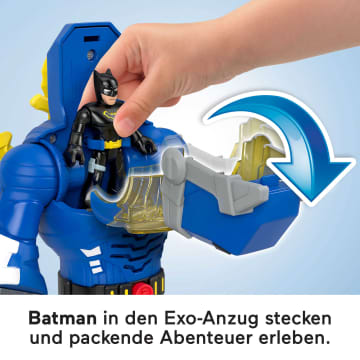 Imaginext DC Super Friends einsetzbarer Batman im Exo-Anzug - Bild 4 von 8