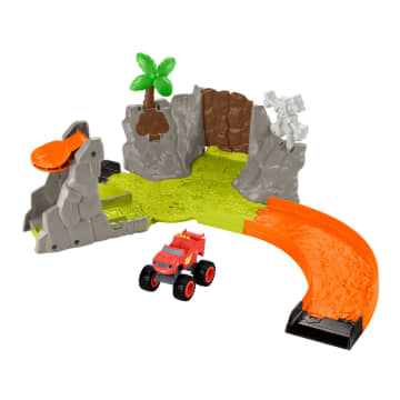 Fisher-Price Blaze Und Die Monstermaschinen Monstertruck Rennstrecke Spielset, Slam & Crash Blaze - Bild 1 von 6