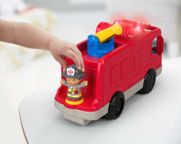 Camión Ayuda Al Bombero De Little People De Fisher-Price - Imagen 4 de 5