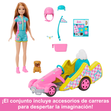 Barbie Stacie Al Rescate Muñeca Con Kart - Imagen 4 de 6