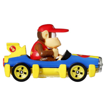 Hot Wheels Mario Kart Voertuigen 4-Pack, Met 1 Exclusief Verzamelmodel