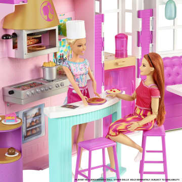 Barbie Cook ‘n Grill Restaurant Doll and Playset - Image 3 of 6