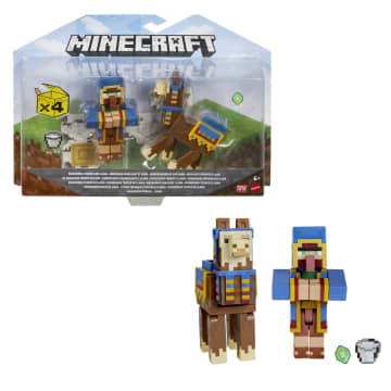 Minecraft – Assortiment Coffret 2 Figurines– Créer-Un-Bloc