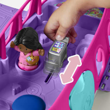 Little People Barbie-Spielzeugflugzeug Mit Lichtern, Musik Und 3 Figuren, Traumflugzeug, Kleinkinderspielzeug, Mehrsprachige Version