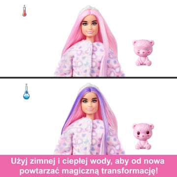 Barbie Cutie Reveal Miś Lalka Seria Słodkie stylizacje - Image 4 of 6
