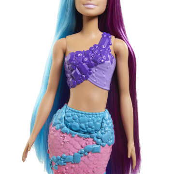 Barbie Dreamtopia Capelli Da Favola Viola E Azzurri - Image 4 of 6