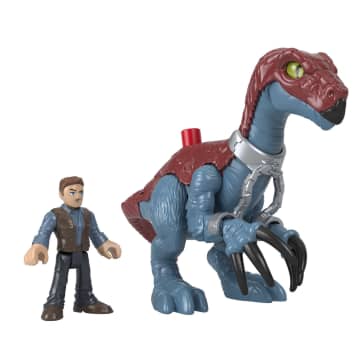 Imaginext Jurassic World Therizinosaurus & Owen - Bild 1 von 6