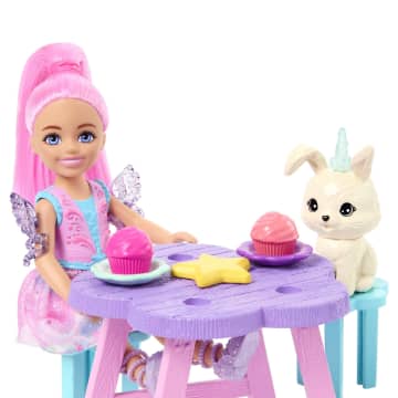 Chelsea Barbie Pop en Pegasus Speelset, paardenspeelgoed, Barbie A Touch of Magic - Image 4 of 6