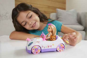 Barbie Chelsea Einhorn-Auto Mit Stickern - Bild 2 von 6