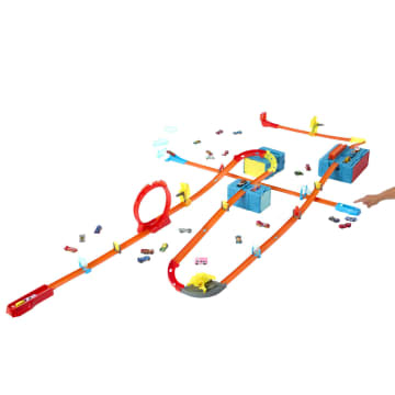 Hot Wheels Track Builder Surtido De Cajas Para Pequeños Constructores - Imagen 1 de 6