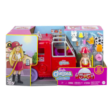 Barbie Chelsea Firetruck Mit Chelsea Puppe