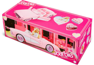 Barbie The Movie - Corvette, macchinina cabrio vintage da collezione rosa - Image 6 of 6