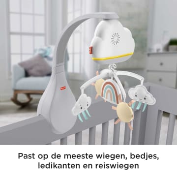 Fisher-Price Regenboog Muziekmobiel Voor Wieg Of Babybedje - Image 3 of 6