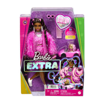 Barbie Extra N. 14 Bambola Con Completo E Accessori, Cagnolino, Per Bambini Dai 3 Anni In Su