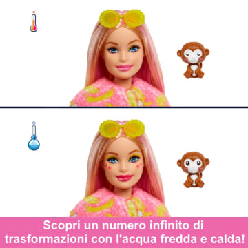Barbie Cutie Reveal Scimmia Serie Amici Della Giungla