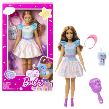 Barbie - Ma Première Barbie - Poupée Teresa - Poupée Mannequin - 3 Ans Et +