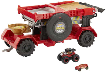 Hot Wheels Monster Trucks 2-In-1 Crashrennen-Truck