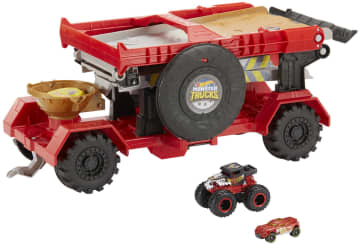 Hot Wheels – Monster Trucks – Coffret Camion Piste Géant - Imagen 1 de 6