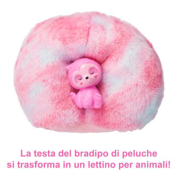 Barbie Cutie Reveal Serie Fantasia Bambola Con Costume Da Bradipo Di Peluche - Image 5 of 6