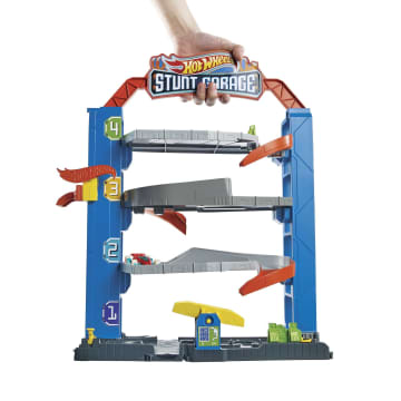 Hot Wheels – Coffret Stunt Garage Hot Wheels City - Imagen 3 de 6