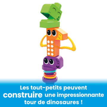 Mega Bloks - Dinos Couic Et Croq’ - Jouet De Construction - 1 Ans Et + - Imagen 5 de 7