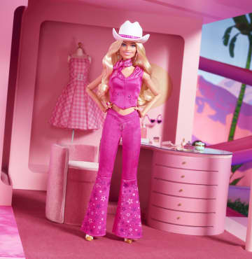 Barbie - Poupée Barbie Tenue Western Rose - Poupée Mannequin - 6 Ans Et +