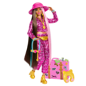 Barbie Extra Fly Con Ropa De Safari, Muñeca Barbie Con Temática De Viajes - Imagen 1 de 6