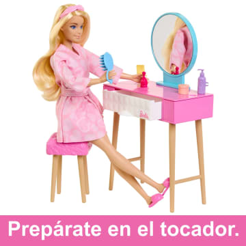 Conjunto De Muñeca Y Dormitorio De Barbie | Muebles De Barbie | Mattel - Imagen 6 de 6