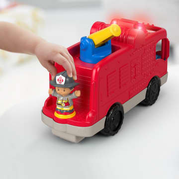 Little People Camion Dei Pompieri Pronti All'Aiuto - Image 3 of 5