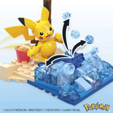MEGA Pokémon Avonturenmaker Collectie met bewegende bouwsteen, bouwsets voor kinderen - Imagen 7 de 8
