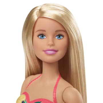 Barbie - Poupée Barbie Blonde Et Sa Piscine - Poupée Mannequin - 3 Ans Et +