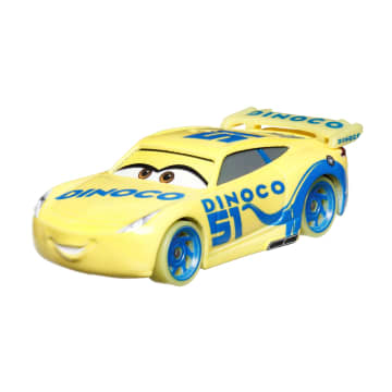 Vehículos Glow Racers De Disney Pixar Cars, Coches De Juguete Metálicos Que Brillan En La Oscuridad A Escala 1:55 - Image 1 of 9