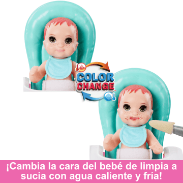 Barbie Muñeca Skipper Niñera Con Trona, Bebé Y Accesorios - Image 3 of 6