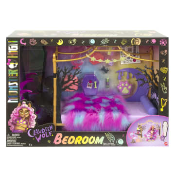 Monster High Clawdeen Wolf Bedroom Playset